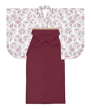 キョウエツ袴 Amazon | [KYOETSU] [キョウエツ] 袴セット 二尺袖着物 無地袴